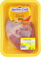 Mängden socker i Cuisse De Dinde Maître Coq, Végétal x1