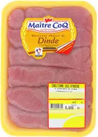 Mängden socker i Escalope de Dinde