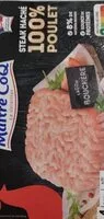 Mängden socker i Steak haché 100% poulet