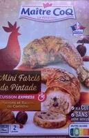 Mängden socker i Mini farcis de pintade