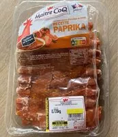 Mängden socker i Escalopes de dinde marinées au paprika