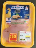 Mängden socker i Émincé de filet de Dinde