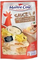 Mängden socker i Sauce crème champignons et emmental