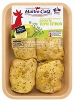 Mängden socker i Hauts de cuisses de poulet recette thym citron