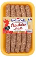 Mängden socker i Chipolatas de volaille nature x5