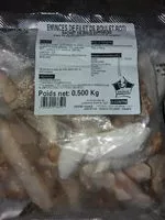 Mängden socker i Émincés de filet de poulet roti