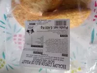 Mängden socker i Escalope cordon bleu de poulet