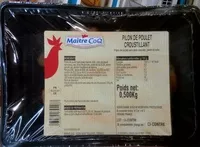 Mängden socker i Pilon de Poulet Croustillant