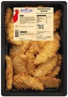 Mängden socker i Aiguillette de poulet cornflakes (1kg)
