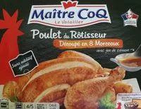 Mängden socker i Poulet du Rôtisseur