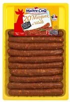 Mängden socker i Merguez de volaille