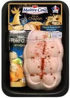 Mängden socker i Rôti de chapon sauce foie gras armagnac