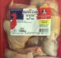 Mängden socker i Haut de cuisse de poulet jaune