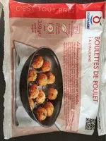 Mängden socker i Boulette de poulet