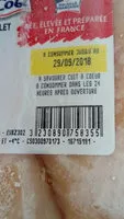 Mängden socker i Filets poulet jaune Maitre coq