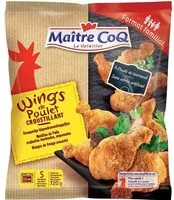 Mängden socker i Wings de poulet croustillant