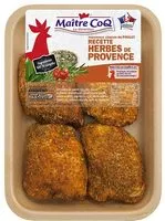 Mängden socker i Haut de cuisse de poulet recette herbes de provence