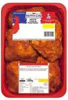 Mängden socker i Hauts de cuisse de poulet paprika (Les marinés à coeur)