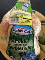 Mängden socker i Poulet élevée aux graines de lin