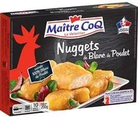 Mängden socker i Nuggets de blanc de poulet 200g étui