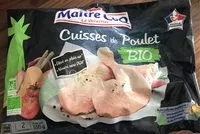 Mängden socker i Cuisses de poulet bio