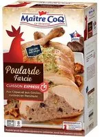 Mängden socker i Poularde farcie aux cèpes et aux girolles cuisinés en persillade