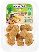 Mängden socker i Croustillants issus de volaille fermière bio