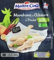 Mängden socker i Manchons et Ailerons de poulet Bio