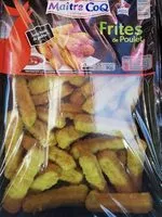 Mängden socker i Frites de poulet