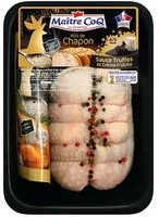 Mängden socker i Rôti de chapon sauce truffes et crème fraîche