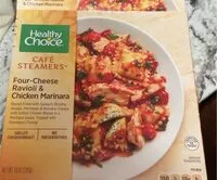 Mängden socker i Four cheese ravioli & chicken marinara