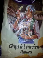 Mängden socker i Chips à l'ancienne Naturel
