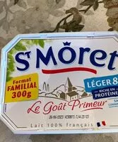 Mängden socker i Saint Moret léger 8%