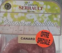 Mängden socker i Saucisse au canard