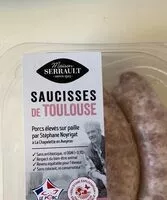Mängden socker i Saucisses de Toulouse