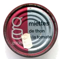Mängden socker i Miettes de thon à la tomate