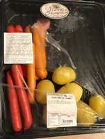 Mängden socker i Choucroute garnie pour 4 personnes