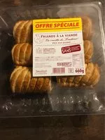 Mängden socker i Friands à la viande