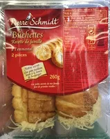 Mängden socker i Bûchettes recette de famille à l'emmental