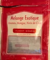 Mängden socker i Melange exotique