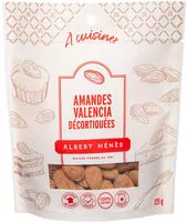 Mängden socker i Amandes Valencia décortiquées