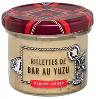 Mängden socker i Rillettes de bar au yuzu