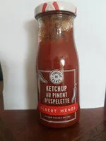 Mängden socker i Ketchup au piment d'Espelette