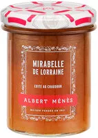 Mängden socker i Confiture de Mirabelle de Lorraine