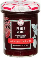 Mängden socker i Confiture Extra Fraise à la Menthe