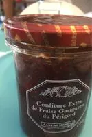 Mängden socker i Confiture Extra de Fraise Gariguette du Périgord