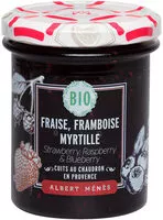 Mängden socker i Confiture de Fraise, Framboise et Myrtille