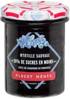 Mängden socker i Confiture Allégée de Myrtille Sauvage