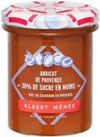 Mängden socker i Confiture Allégée d'Abricot de Provence