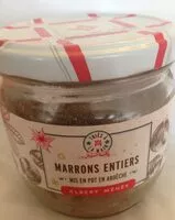 Mängden socker i Marrons entiers